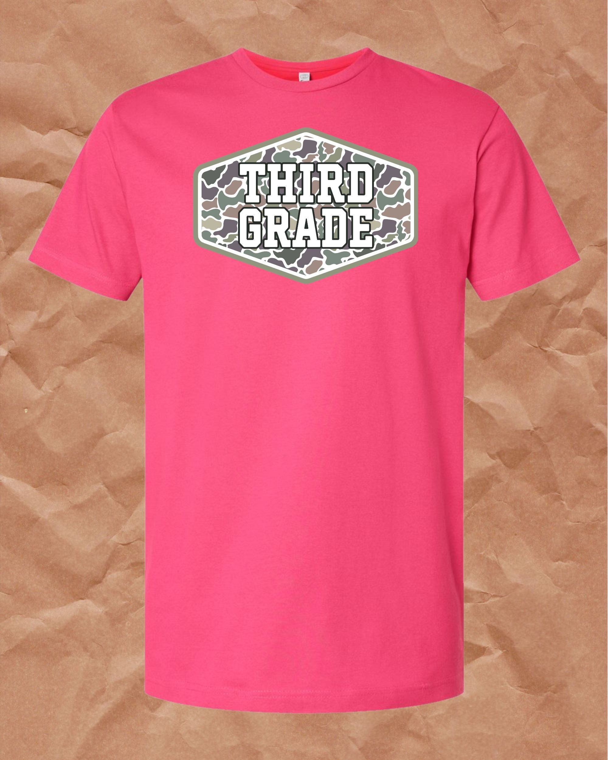 Grade Level Camo T-Shirt