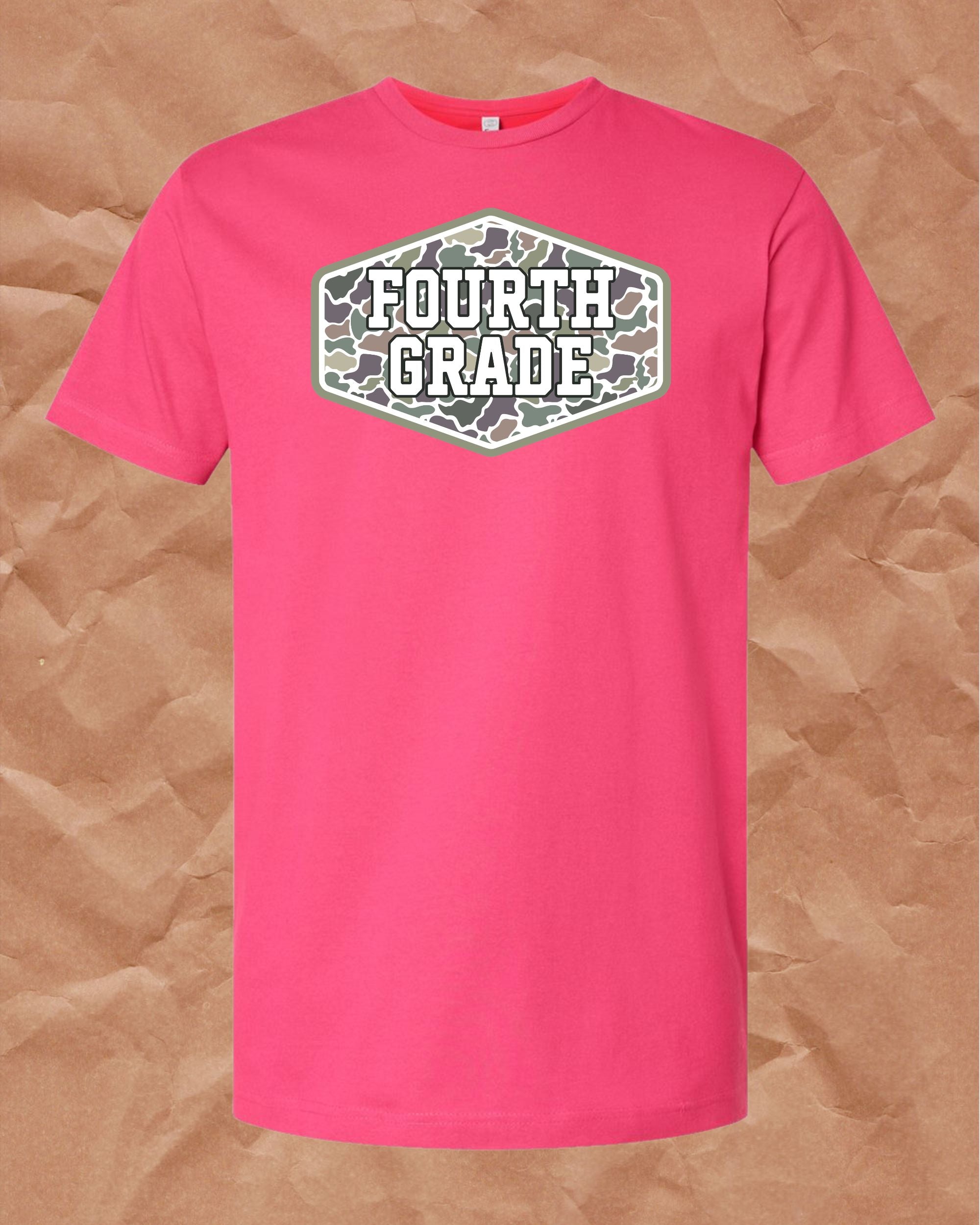 Grade Level Camo T-Shirt