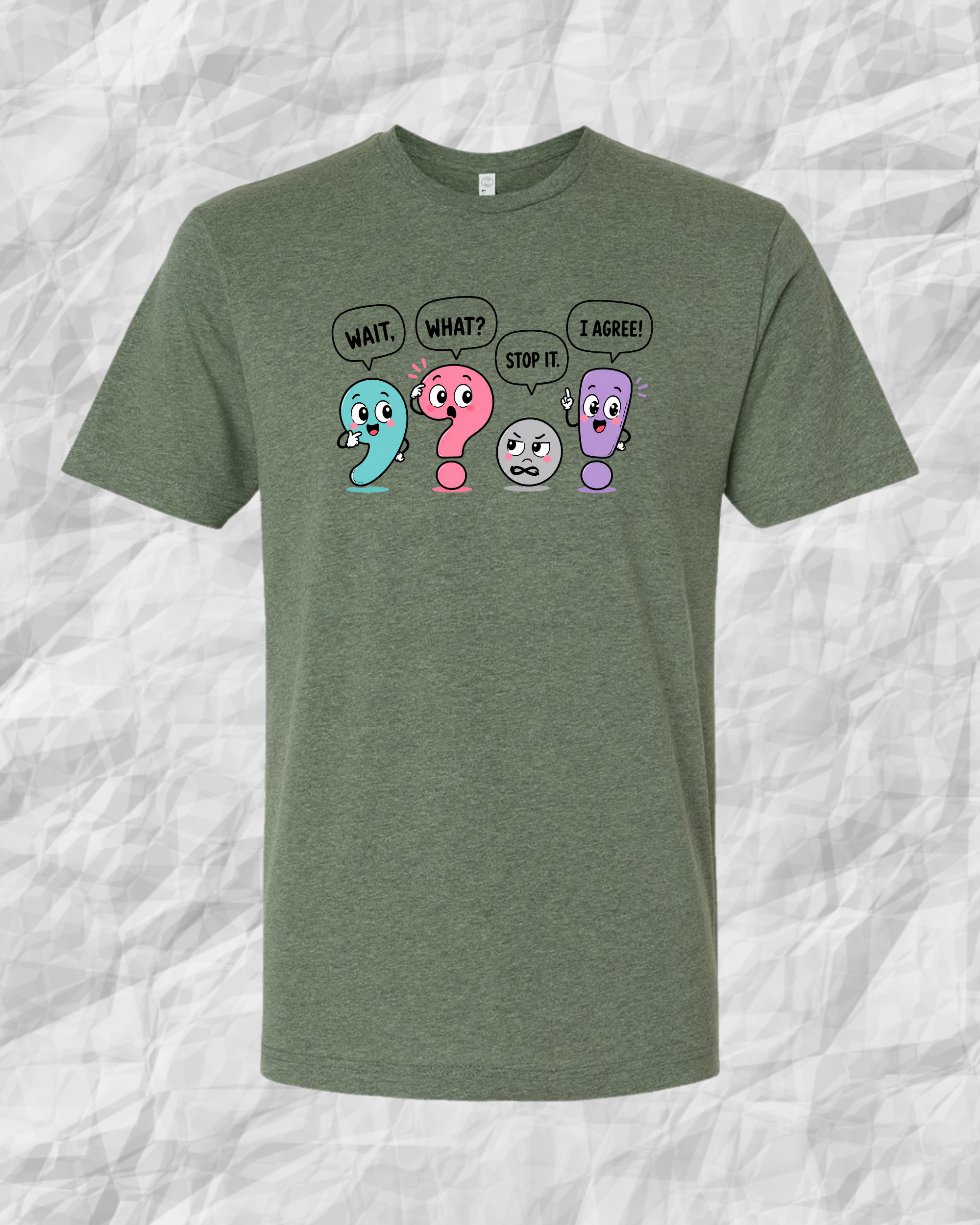 Punctuation Squad Teacher T-Shirt