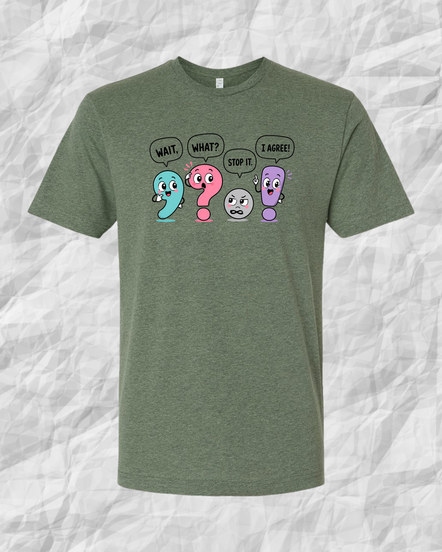 Punctuation Squad Teacher T-Shirt