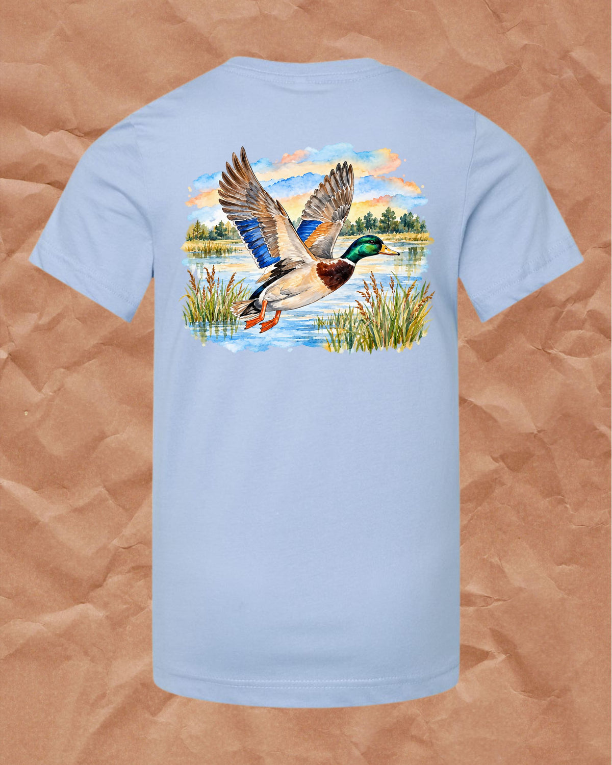 Mallard in Flight Youth Tee