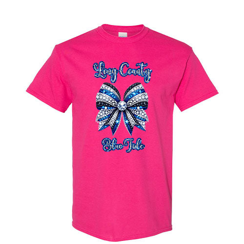 Long County Blue Tide Spirit Tee – Bow Design TKB Custom Design