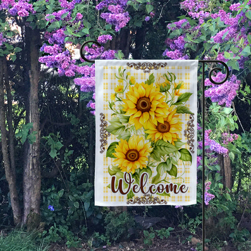 Sunflower Garden Flag