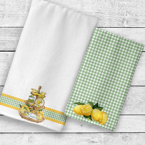 Sweet Lemon Towel Set TKB Custom Design